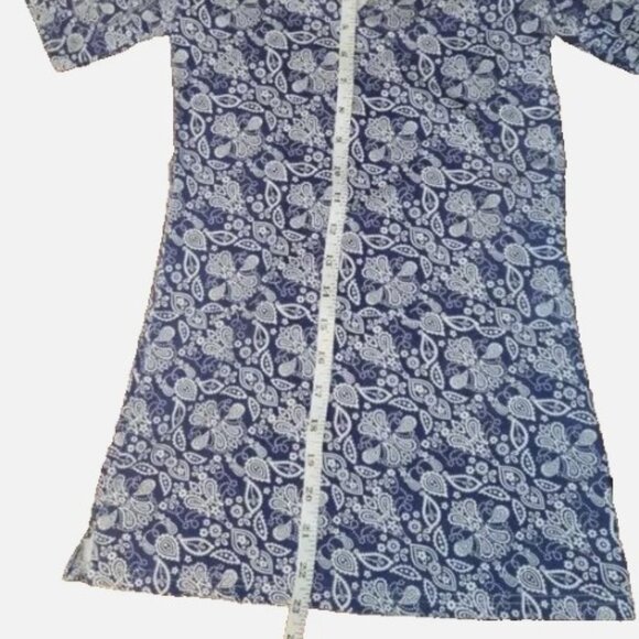 Tooby Doo Dress  Shift Tunic V-Neck Paisley Girls Sz 8 - Picture 10 of 10